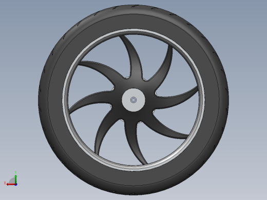 自行车合金轮胎后视缩略图