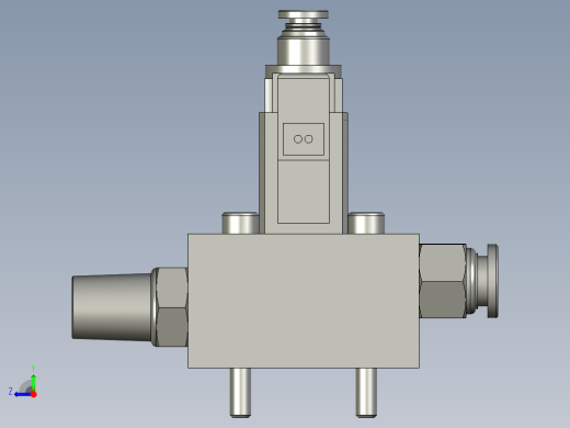 1位电磁阀组件右视缩略图