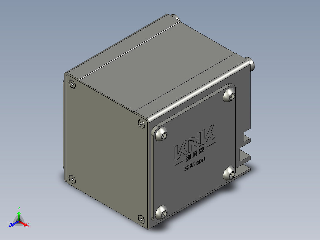 K80N欧规同步带重载模组K80NA-1H80-L5200-1A-MR-T750W19_K80N-001A主视图