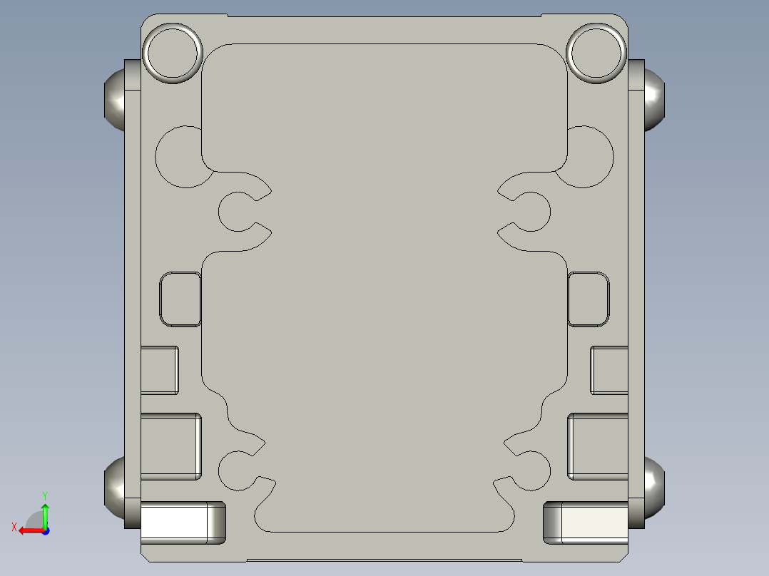 K80N欧规同步带重载模组K80NA-1H80-L5200-1A-MR-T750W19_K80N-001A后视图