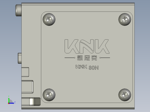 K80N欧规同步带重载模组K80NA-1H80-L5200-1A-MR-T750W19_K80N-001A左视缩略图