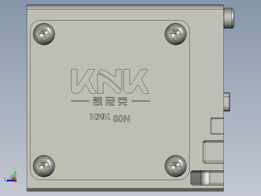 K80N欧规同步带重载模组K80NA-1H80-L5200-1A-MR-T750W19_K80N-001A右视缩略图