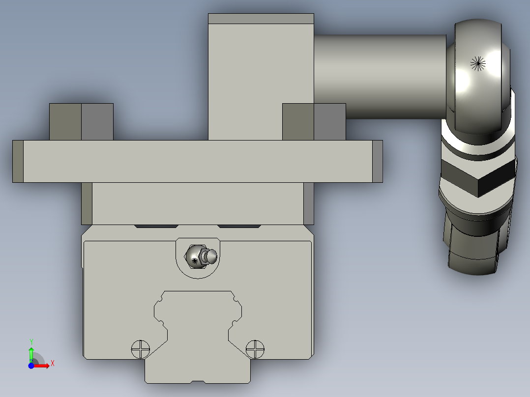 P127-SHY-撞脚距部分前视图