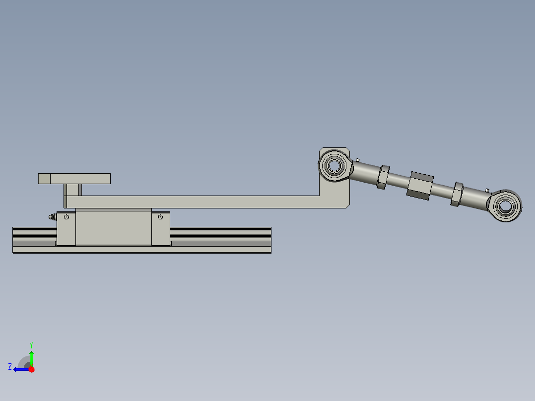 P127-SHY-撞脚距部分右视图