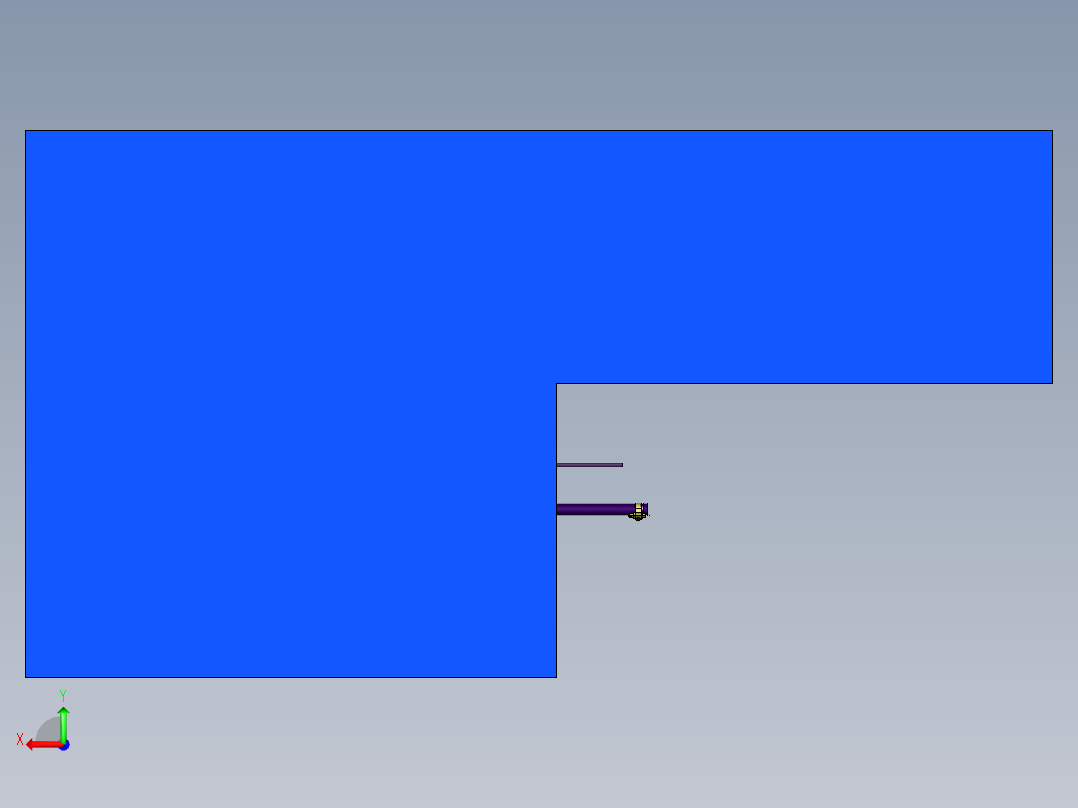 专用设备零部件电火花加工机后视图