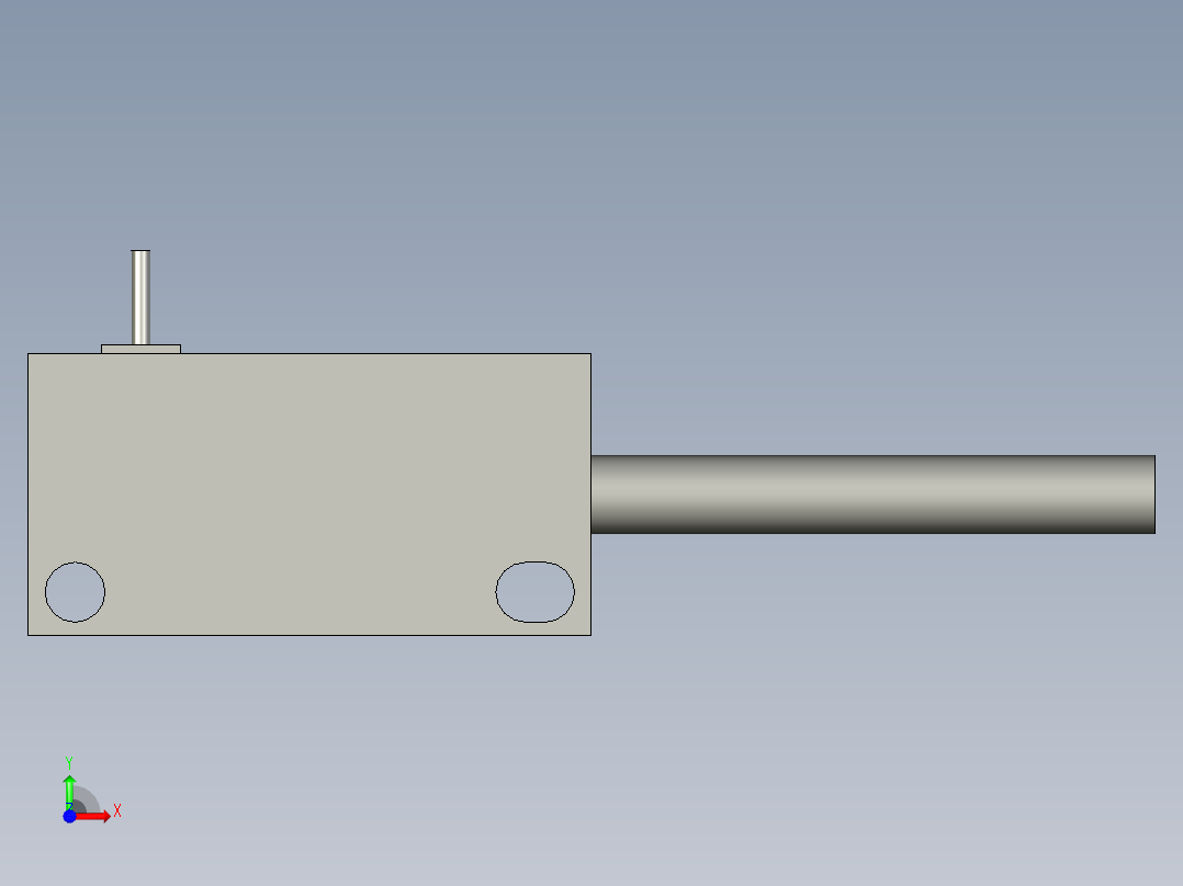 LXYC-BOSS奥拓尼克斯光电传感器BYS500-TDT(一对)前视图