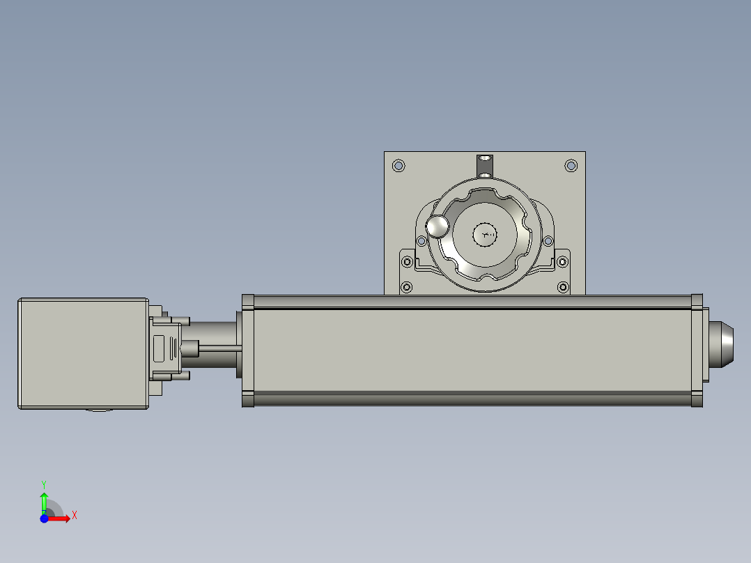 光基座+升降前视图