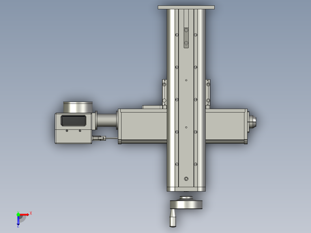 光基座+升降俯视图