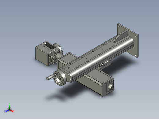 光基座+升降正等轴测缩略图