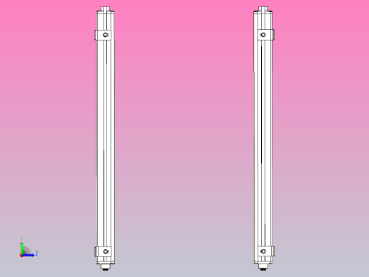 XTN3420（总高：750mm）安全光栅左视缩略图