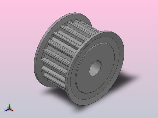 标准型半圆弧形齿同步带轮S8M型_SS8MHC-20-25-dc12-A