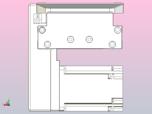 机器人皮带驱动直线轴TPA-GCB-150-P80-L1550-RP-M75-N3后视缩略图