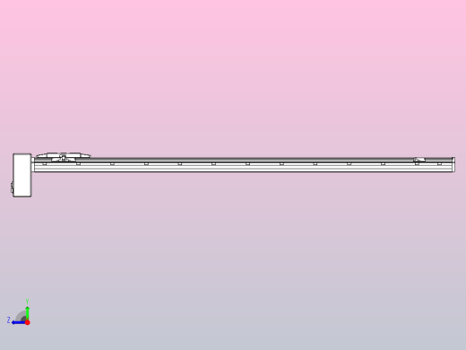 机器人皮带驱动直线轴TPA-GCB-150-P80-L1550-RP-M75-N3右视缩略图