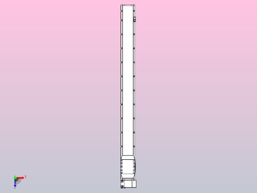 机器人皮带驱动直线轴TPA-GCB-150-P80-L1550-RP-M75-N3俯视缩略图