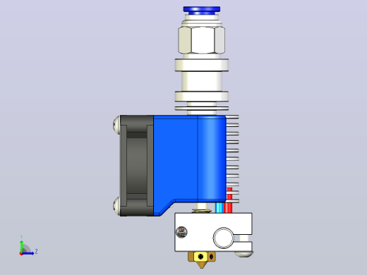 E3D V6全金属HotEnd全套件-1.75毫米通用(直接，12V)左视缩略图