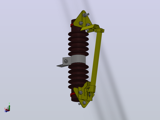 RW7户外高压跌落式熔断器保险令克开关熔管[RW7-10／200A]