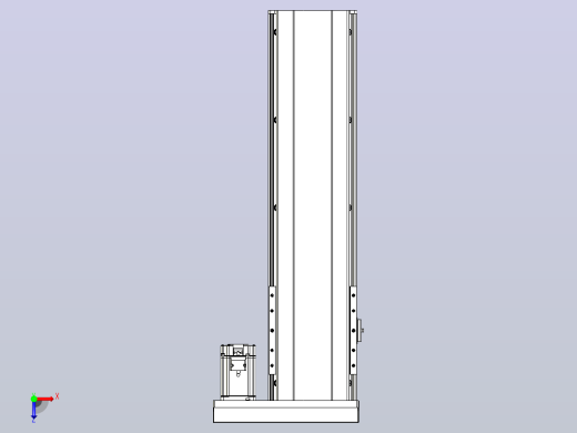 日规模组半封闭丝杆TPA-HNR-202D-2510C-L550-ML-C-P75-N3俯视缩略图