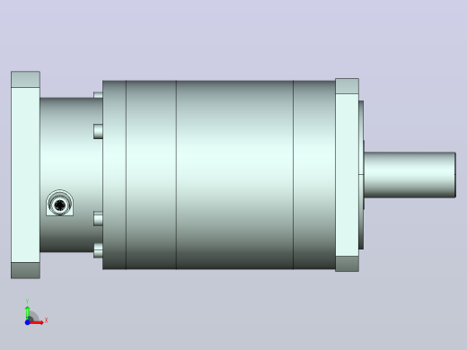 JTF160-L3 35-114.3-200-M12-ZJ经济型拉齿JTF160直齿行星减速机前视缩略图