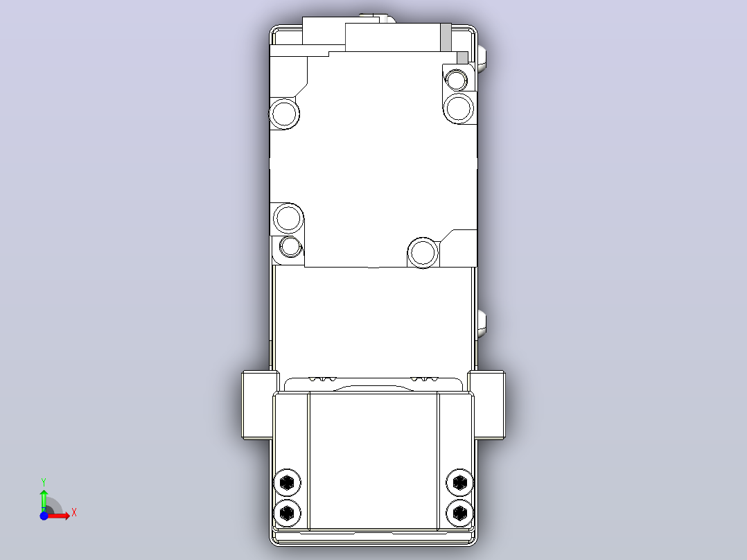 钢基模组TPA-KNR-4002C-100A1-MU-H1前视图