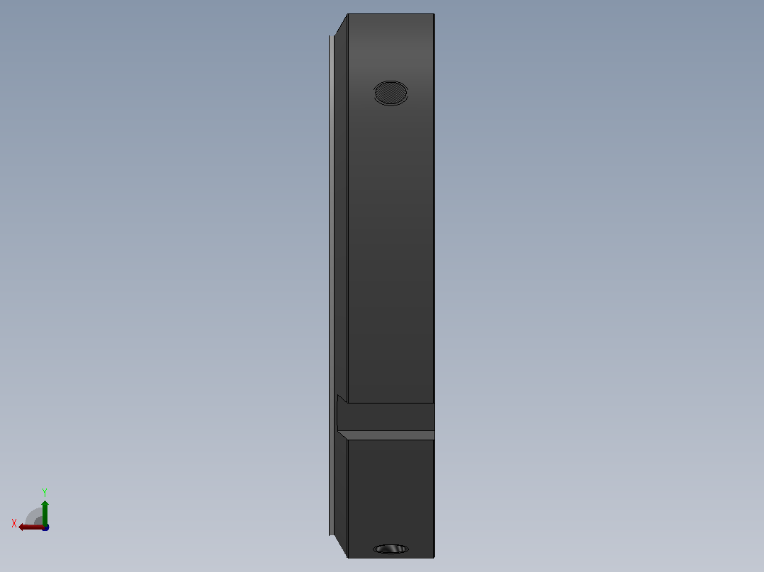 NA轴向锁紧螺母[NA M120x2.0]后视图
