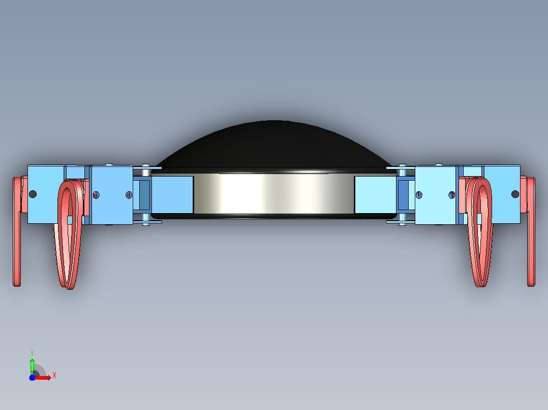 蜘蛛机器人前视图