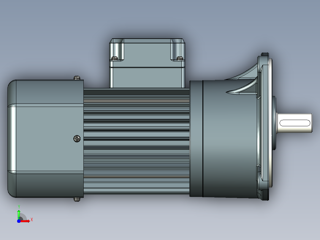 JSCC变频减速电机 f250v02-R前视图