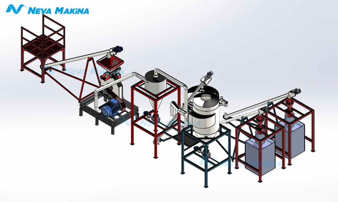 5吨日塑料研磨和分离工厂plastik ogutme ve ayristirma tesisi 5吨枪11