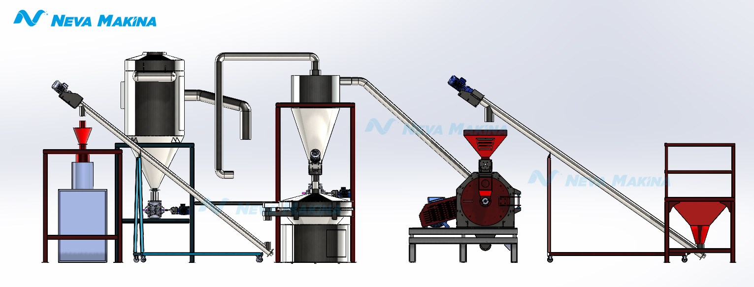 5吨日塑料研磨和分离工厂plastik ogutme ve ayristirma tesisi 5吨枪11
