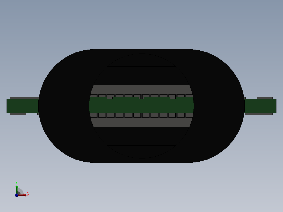 usb c连接器组件12前视图