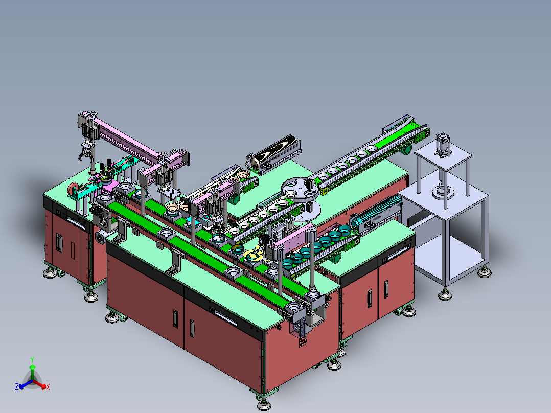 铝箔杯包装线(成型包装生产线) 