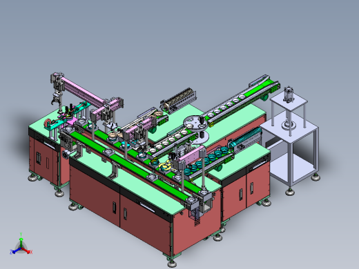 铝箔杯包装线(成型包装生产线) 