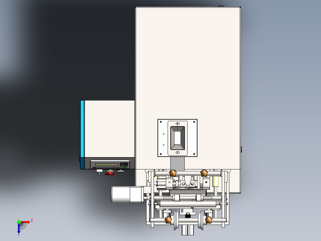 螺丝装袋塑封机2018可编辑俯视图