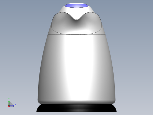 SolidWorks 水壶造型设计左视缩略图