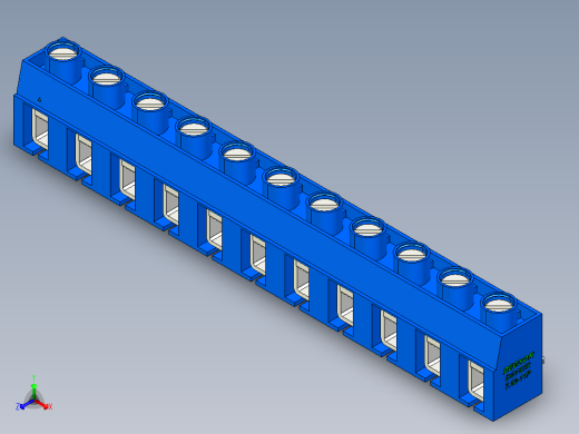 DG167R-7.62-11P-12-00AH正等轴测缩略图