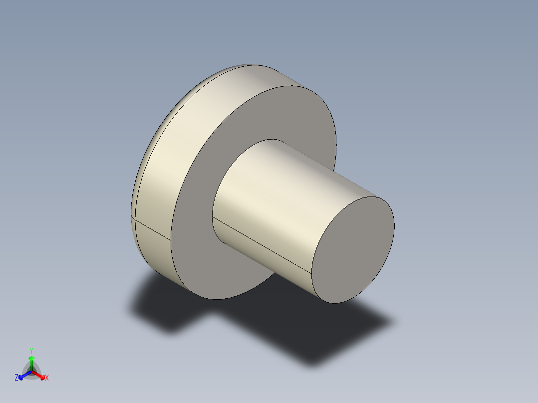 螺丝 M2.5 十字盘头-M2.5 x 3 Screw head.STEP