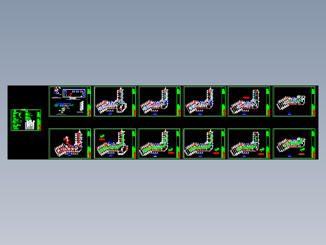 某研究院科研综合楼空调改造图