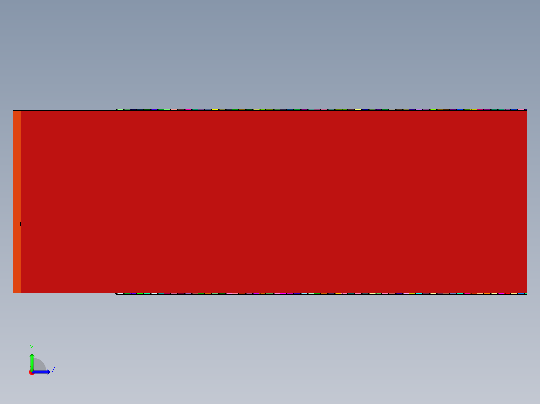 户型简单美观农村建房子三层楼左视图