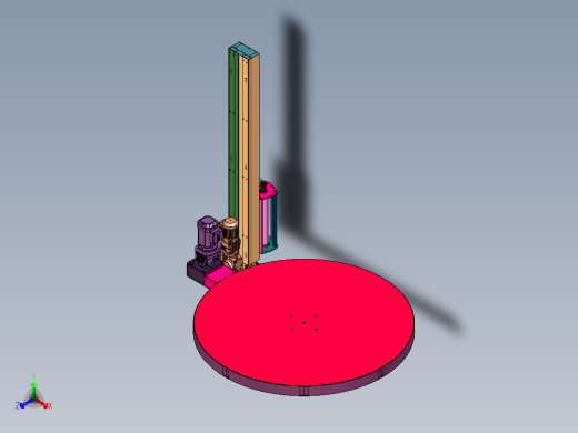拉伸纸箱缠绕膜打包机