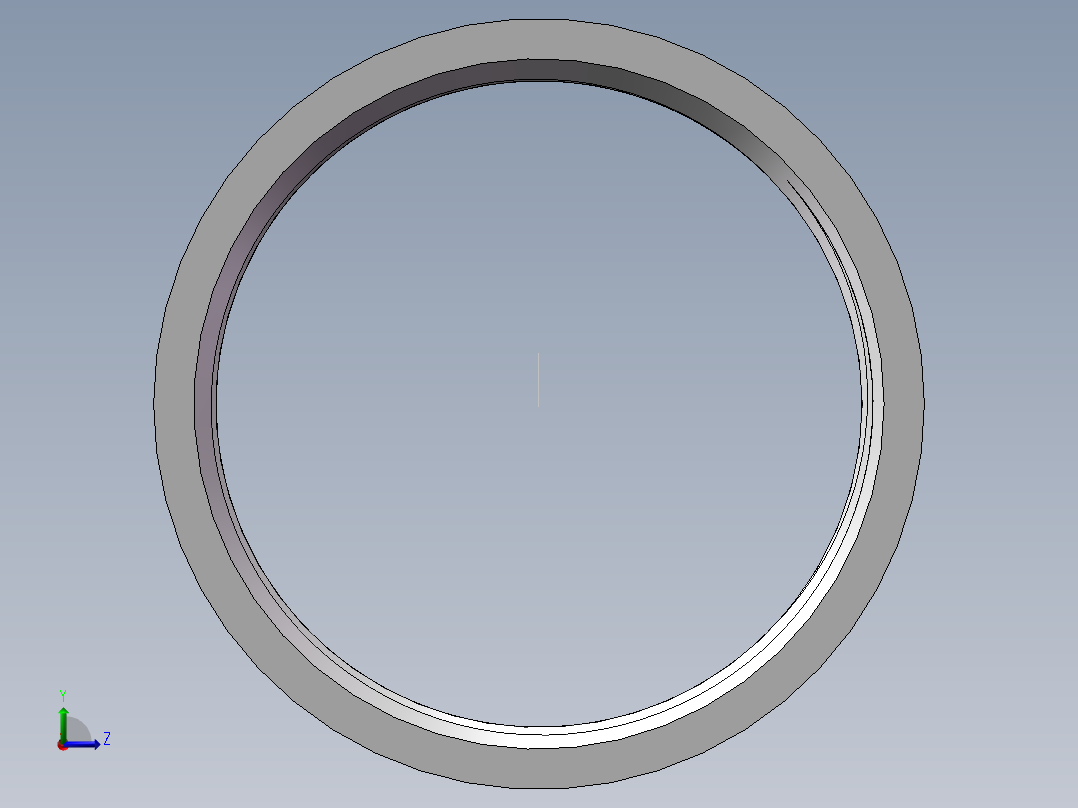 管箍-等径直通 DN65左视图
