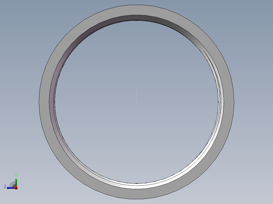 管箍-等径直通 DN65右视图