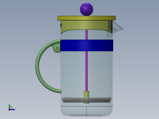 咖啡机左视缩略图