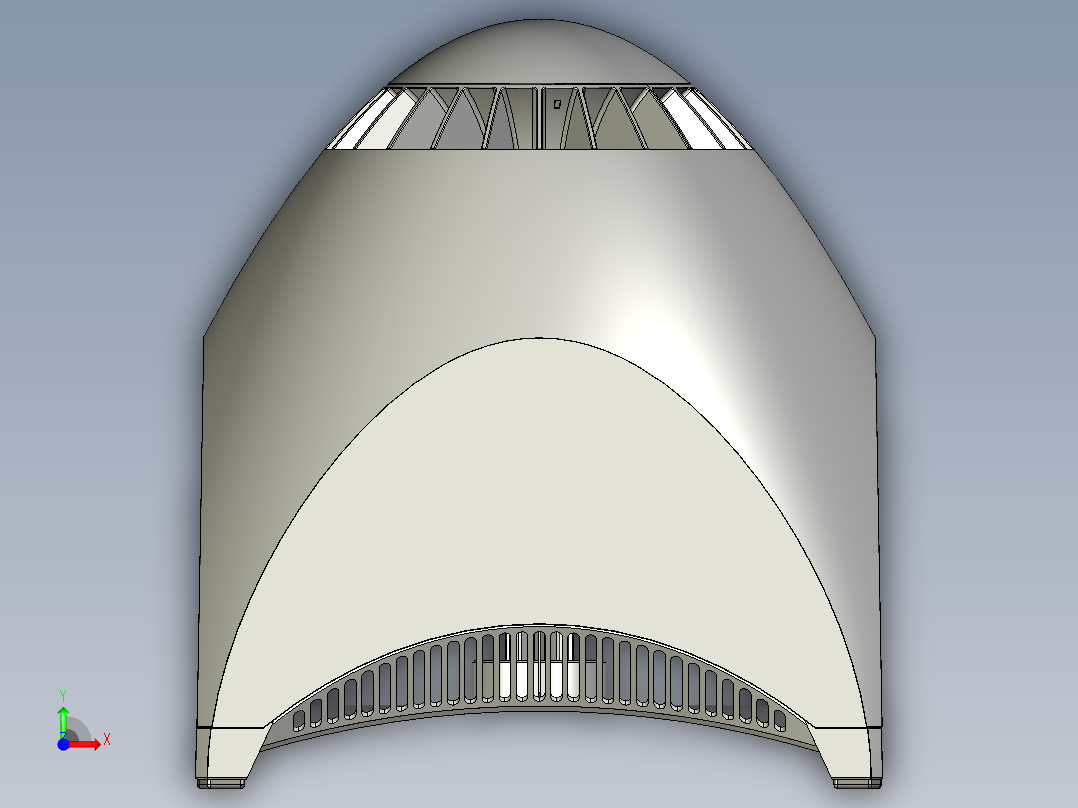ufo外星飞船4前视图