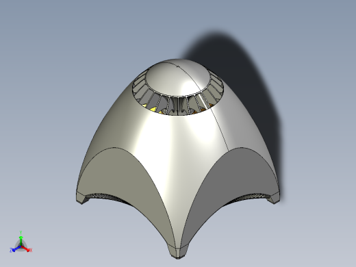 ufo外星飞船4正等轴测缩略图