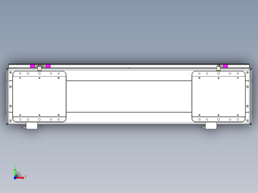 威洛博LC系列3d模型模组2LC22H2Y-S450前视缩略图