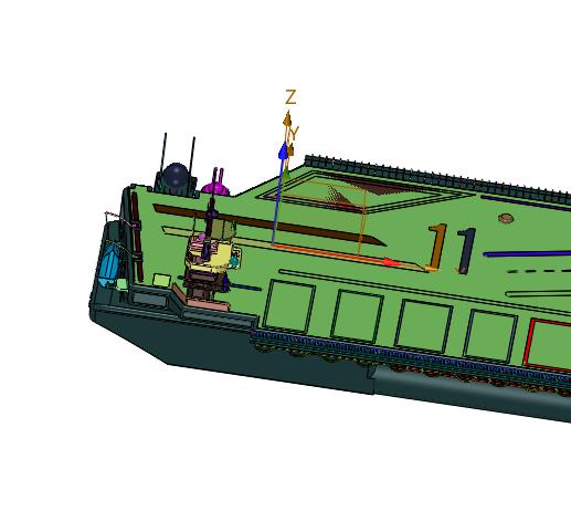 海洋执行作战任务的船只