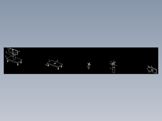一种普通话发音教学口腔模型展示架