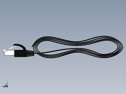 RJ45电缆2右视缩略图