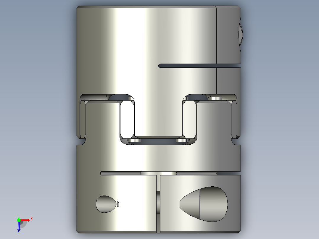 联轴器ALS-065-R-20B-20B俯视图