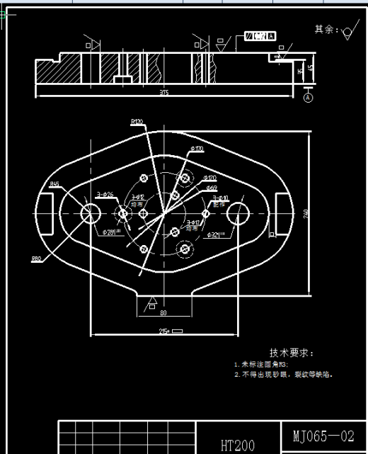 端盖冲压成形工艺及落料拉伸复合模具设计【全套11张CAD图】缩略图