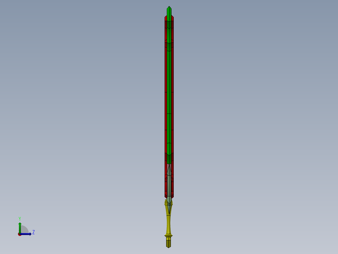 剑、宝剑(207)左视图